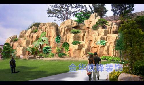 假山園林景觀